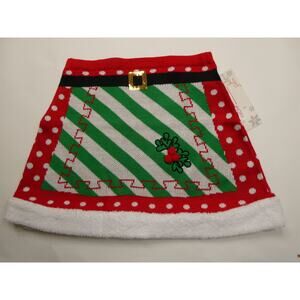 PLANET GOLD Christmas skirt, large, NEW